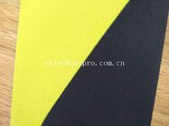 Strati di gomma termoresistenti gialli del rotolo 1mm SBR del tessuto del neoprene ricoperti