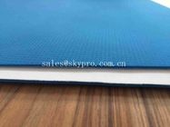 stuoia impermeabile lavabile Eco di yoga del PVC di esercizio stampata abitudine blu spessa della iuta di forma fisica di slittamento di 4mm anti amichevole