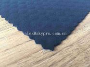 Jersey commerciale blu termoresistente del poliestere del neoprene di stabilità SBR del rotolo 3mm del tessuto del neoprene