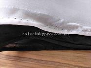 Tessuto di nylon rivestito del neoprene del tessuto 2mm della schiuma del neoprene spesso bianco e nero di Rolls