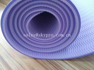 Materiale impermeabile della gomma naturale della stuoia di yoga di protezione dell'ambiente per ginnastica