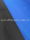 Rotolo di nylon del tessuto ricoperto strato blu eccellente del neoprene del modello del quadrato di allungamento