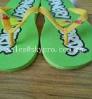 SGS di gomma delle calzature del PVC di progettazione degli uccelli di Flip-flop della spiaggia di estate della pantofola del fumetto
