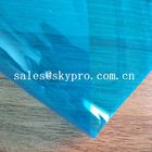 Flessibile sottile eccellente morbido blu trasparente dello strato di plastica ad alta densità del PVC