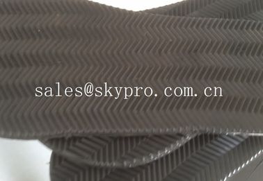 Strato di gomma della scarpa di TPR solo con il modello di zigzag dell'onda, riva 40-80 una durezza