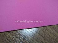 rosa elastico spesso SBR di 1mm l'alto assottiglia il tessuto EVA del neoprene con lo strato della gomma del rivestimento del Jersey del poliestere