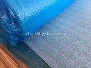 Underlayment blu in espansione della pavimentazione della barriera dell'umidità del laminato del PVC della schiuma della schiuma 3mm EPE del polietilene