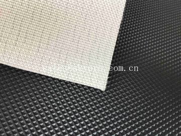 trasportatore strutturato del PVC della luce del diamante nero di 1.6mm che allaccia forte capacità di carico