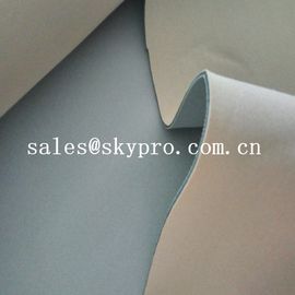 Impermeabilizzi il tessuto nero bianco a doppio foglio di lycra dei lati del rotolo due del tessuto del neoprene di 2.5mm