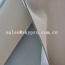 Impermeabilizzi il tessuto nero bianco a doppio foglio di lycra dei lati del rotolo due del tessuto del neoprene di 2.5mm