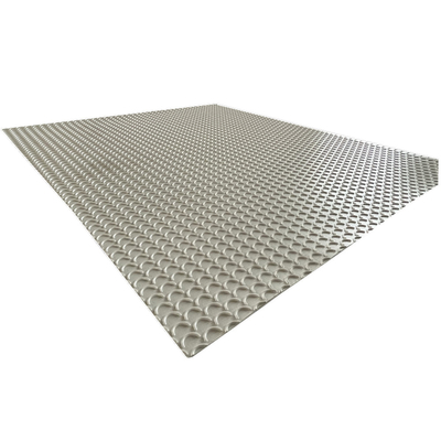 Trasporto Industriale Nastro Trasportatore in PVC con Superficie a Mezzaluna e Motivo Antiscivolo