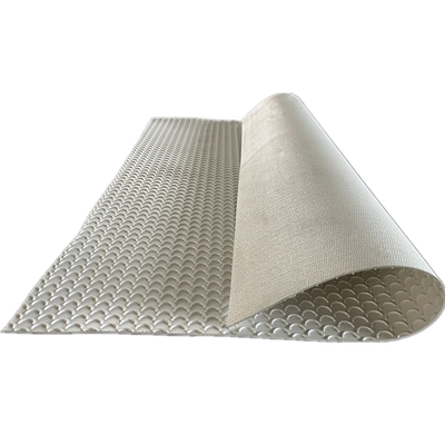 Trasporto Industriale Nastro Trasportatore in PVC con Superficie a Mezzaluna e Motivo Antiscivolo