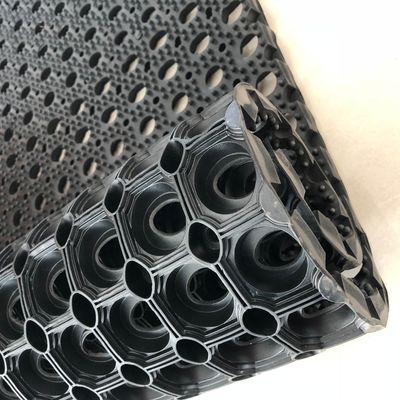Outdoor Water Drain Holes Anti-slip Rubber Mat for Wet Areas - Weather-resistant and Easy to Clean