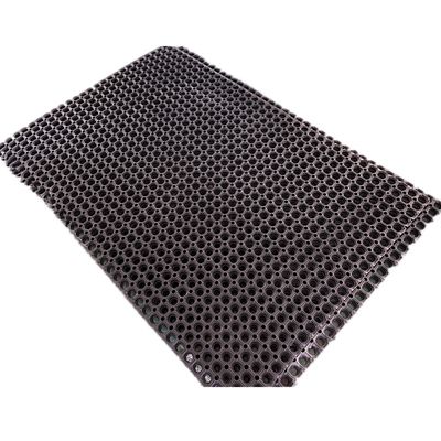 Heavy Duty 8mm Thickness Rubber Mat with Drainage Hole for Commercial Kitchen and Bath