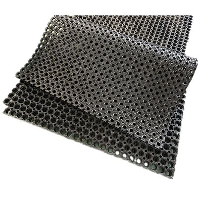 Drag Wear-Resistant Rubber Hole Mat with 8mm Thickness and 90x150cm Size for Kitchen Floor