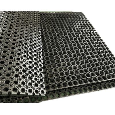 Anti-Slip Outdoor Rubber Drainage Mats with 8mm Thickness and 90x150cm Size for Wet Areas
