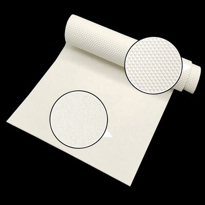 Nastro trasportatore antistatico in PU bianco con motivo a diamante per sfogliatrice per pasta