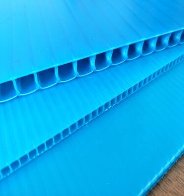 Lastra ondulata in plastica PP riciclabile e impermeabile di dimensioni personalizzate per imballaggi di scatole