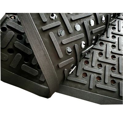 Fogli di gomma di drenaggio anti-fatica resistenti all'olio 1450*850*8mm Mat