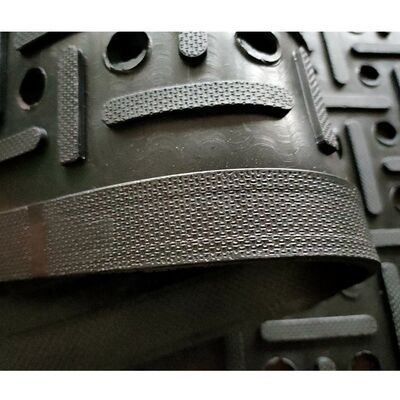 Tappeto in gomma antiscivolo con foro di drenaggio per aree umide per cucine industriali e officine