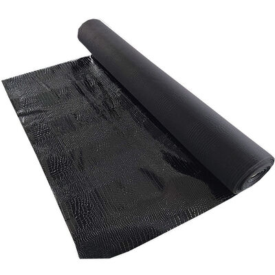Ingrosso 1.35mm Spessore Nero Genuino Crocodilo Intaglio di Pelle Tessuto di Pelle per Scarpe Borsa a mano cintura Borsa Portafoglio
