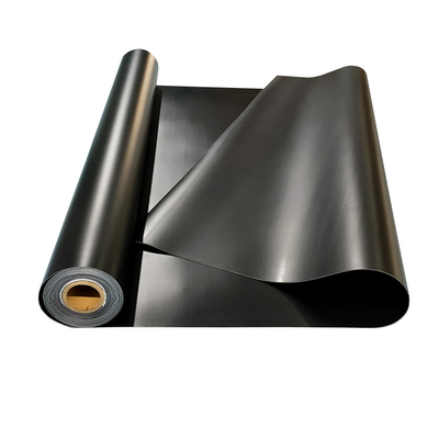 5 millimetri del PVC di rivestimento lucido rinforzato piano nero lucido spesso del nastro trasportatore aperto