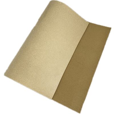 Carta di gomma NR naturale 40 gomma di gomma anti abrasione resistente alle lacrime colore abbronzato