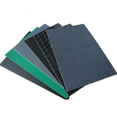 Nastro trasportatore in PVC da 5 mm personalizzazione per logistica di magazzino leggera