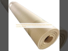 Foglio di schiuma in silicone perforato impermeabile per stiratura per lavanderia